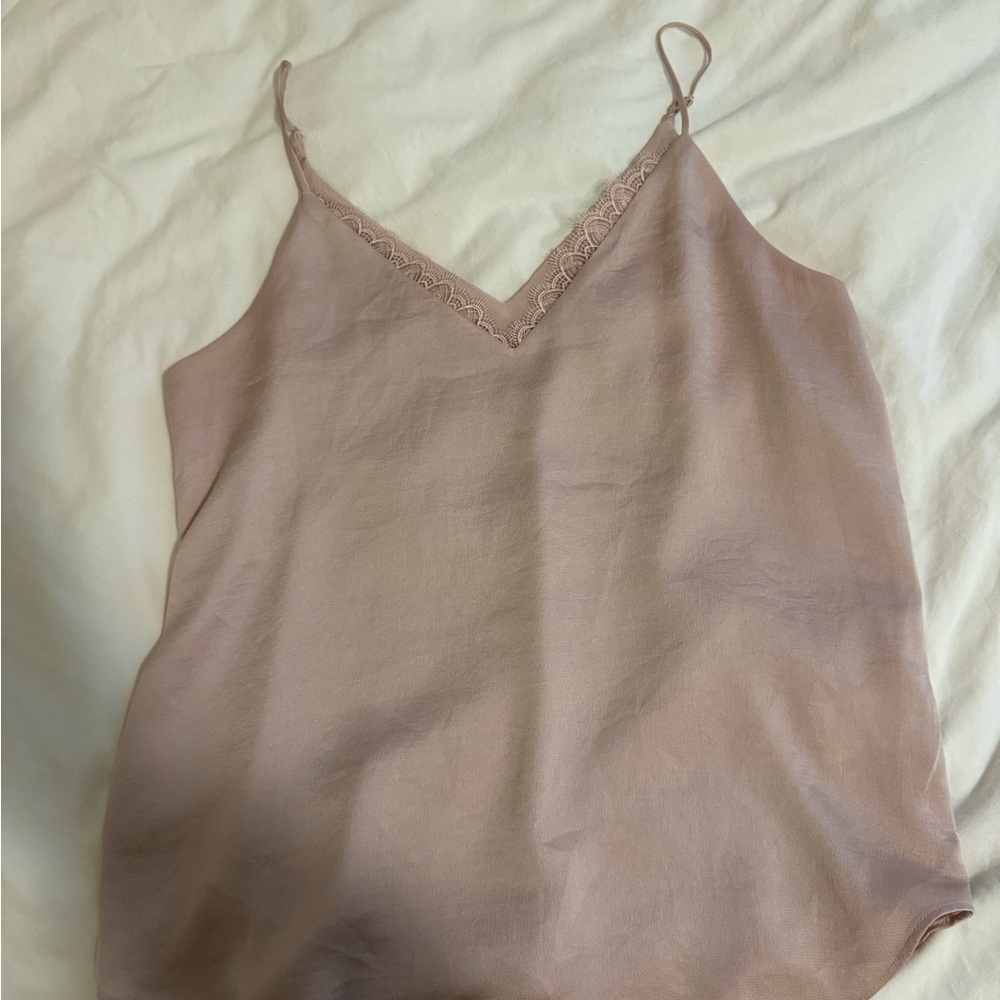 Express Pink Sleeveless Camisole Top